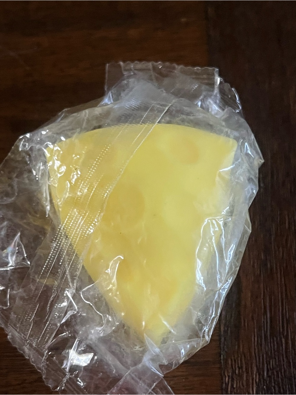 Squishy Yellow Cheese Wedge